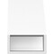 Ekena Millwork 5"W x 8"D x 8"H Standard Legacy Architectural Grade PVC Knee Brace BRCP05X08X08LGY - alternate 4